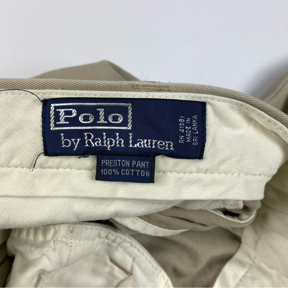 Polo Ralph Lauren Vintage Khaki Preston Chino Pants - Picture 11 of 13